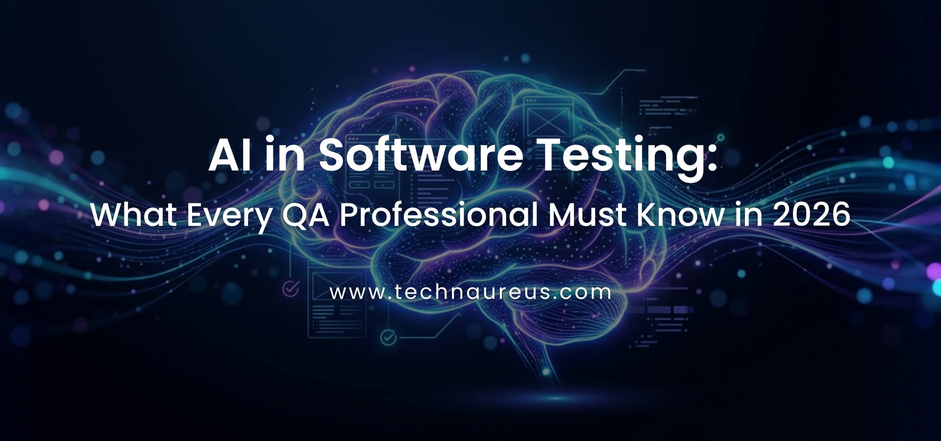 AI in Software Testing Banner Image
