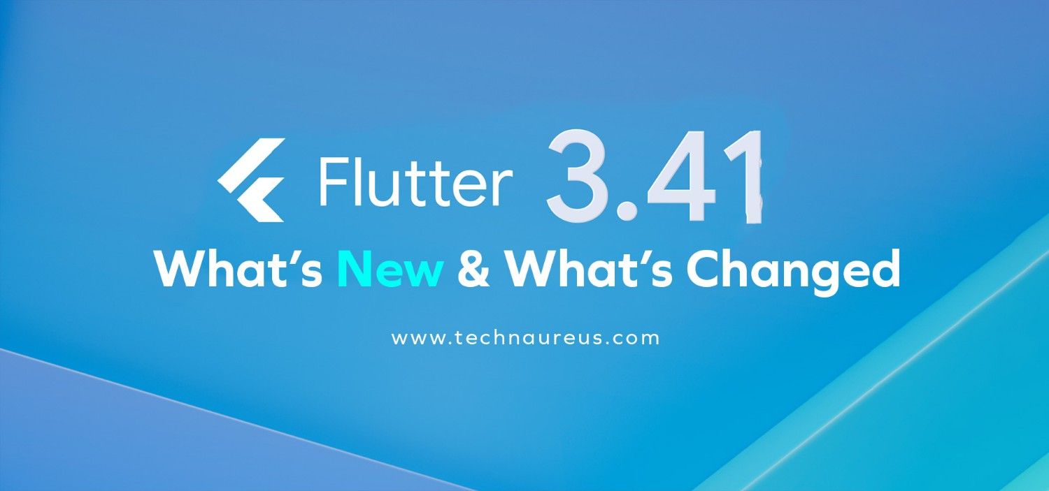 Flutter 3.41 Blog Cover Image