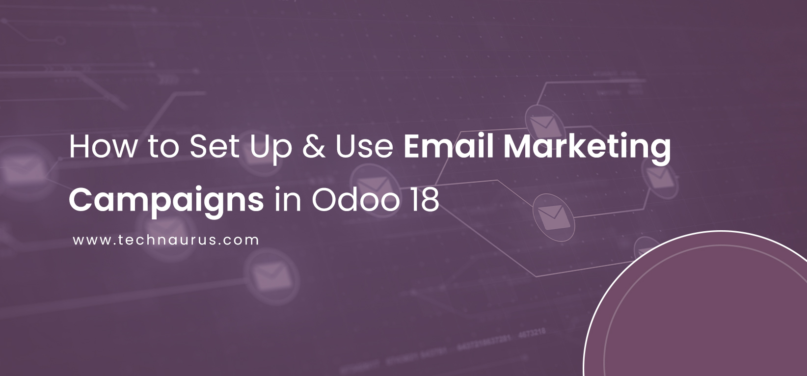 How to Set Up & Use Email Marketing Campaigns in Odoo 18 - Banner Image
