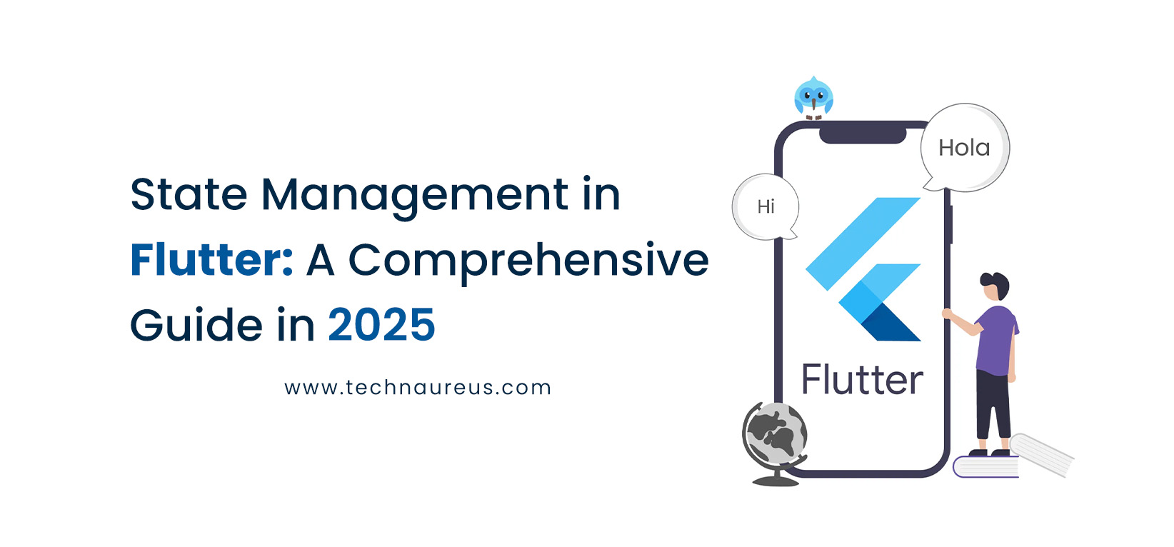 State Management in Flutter Cover Image