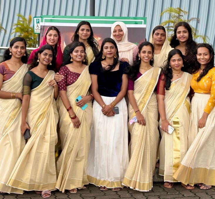 Onam Celebration Women Group Photo