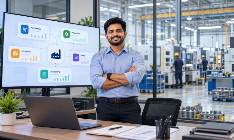 Integrated ERP for Manufacturing