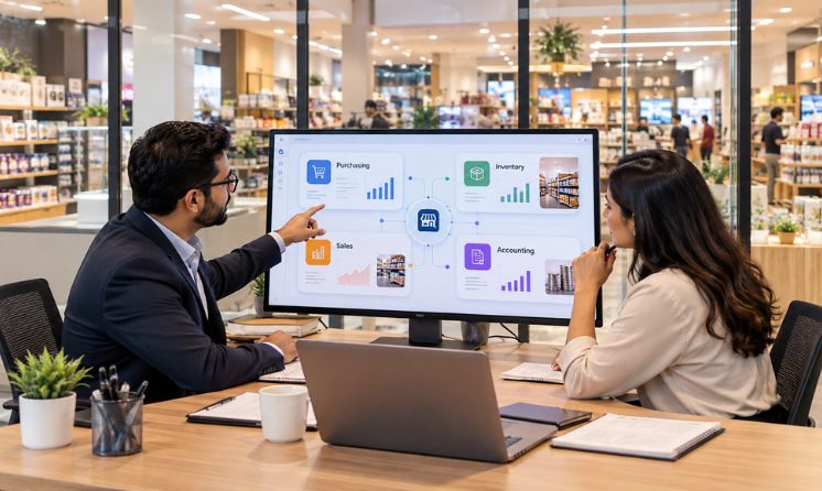 Integrated ERP for Retail and Trading