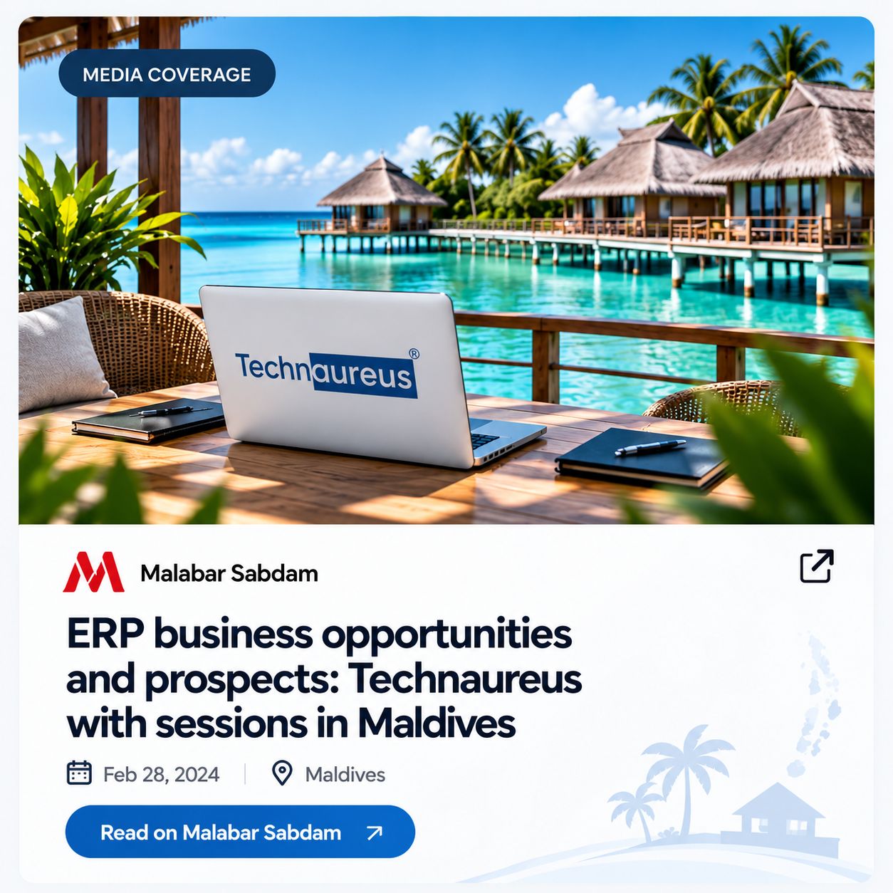 Technaureus Featured in Malabar Sabdam