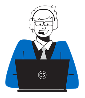 Customer support illustration
